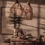 Braided Rattan Pendant Lamp - Vakkerlight