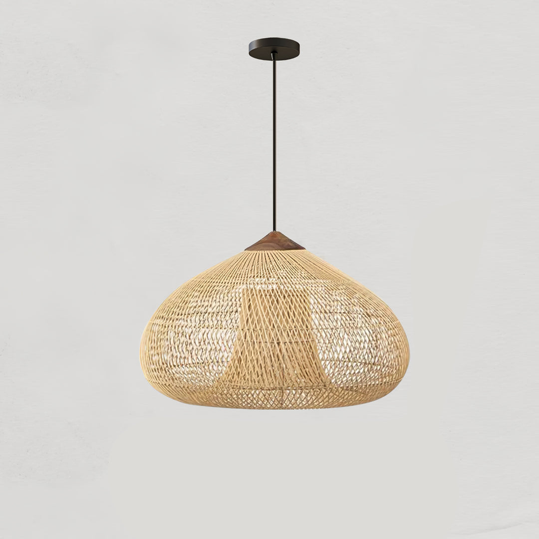 Braided Rattan Pendant Lamp - Vakkerlight