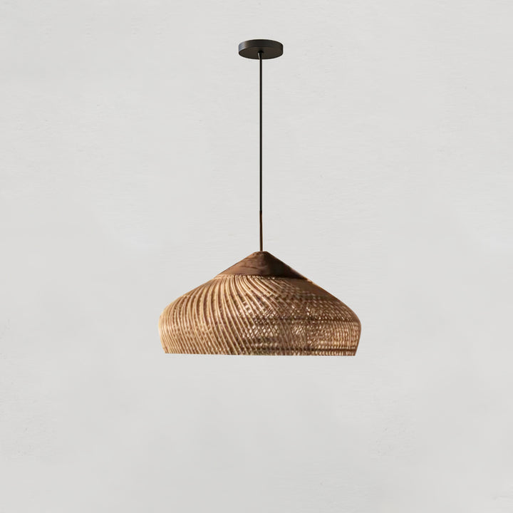 Braided Rattan Pendant Lamp - Vakkerlight