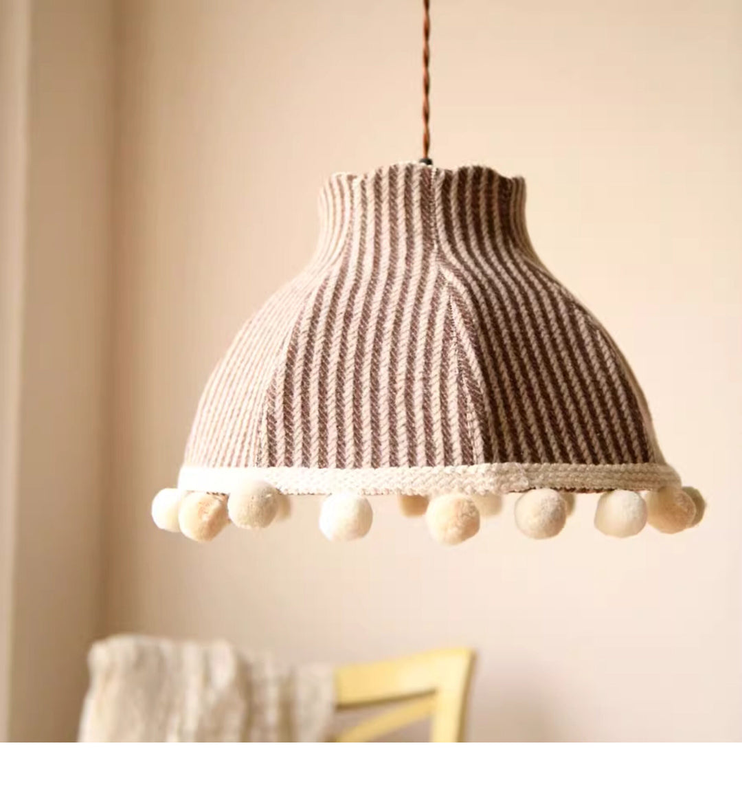 Bramble Check Pendant Light