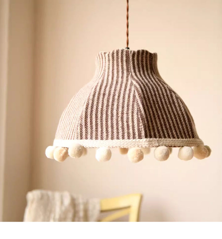 Bramble Check Pendant Light