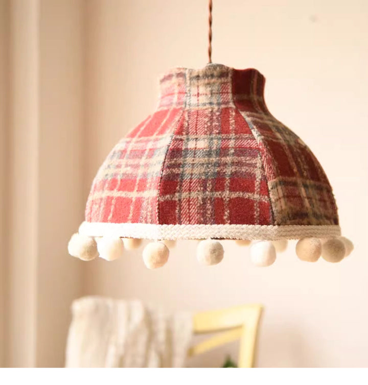 Bramble Check Pendant Light