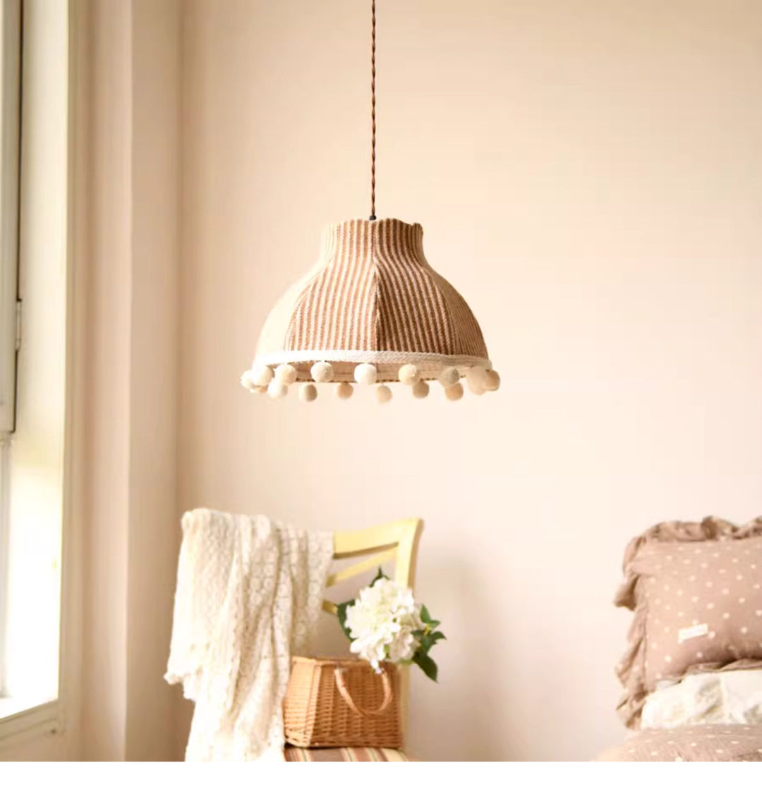 Bramble Check Pendant Light