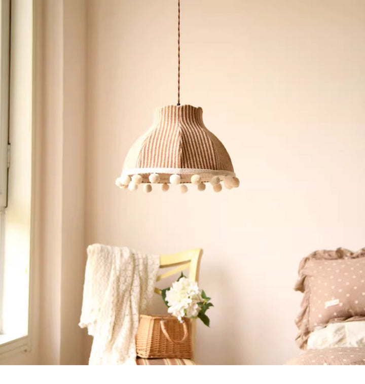 Bramble Check Pendant Light