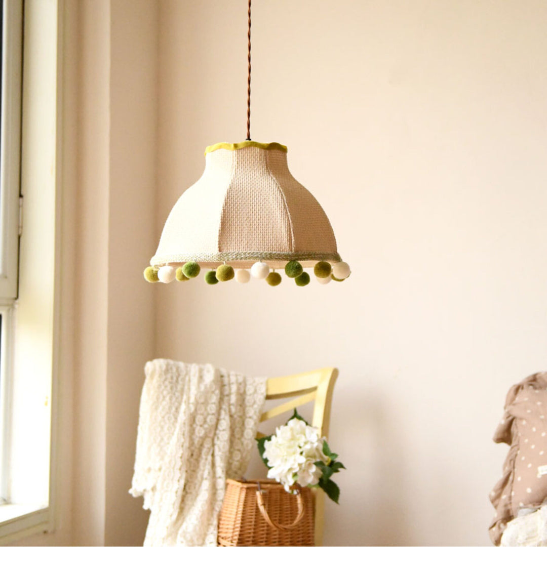 Bramble Check Pendant Light