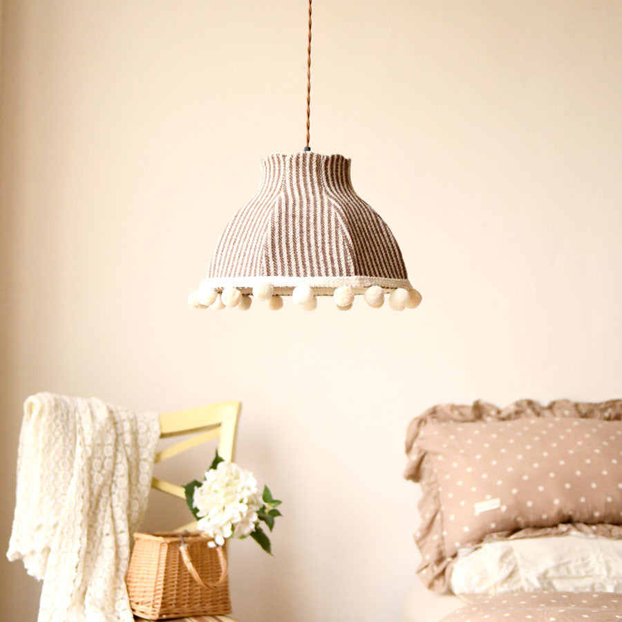 Bramble Check Pendant Light