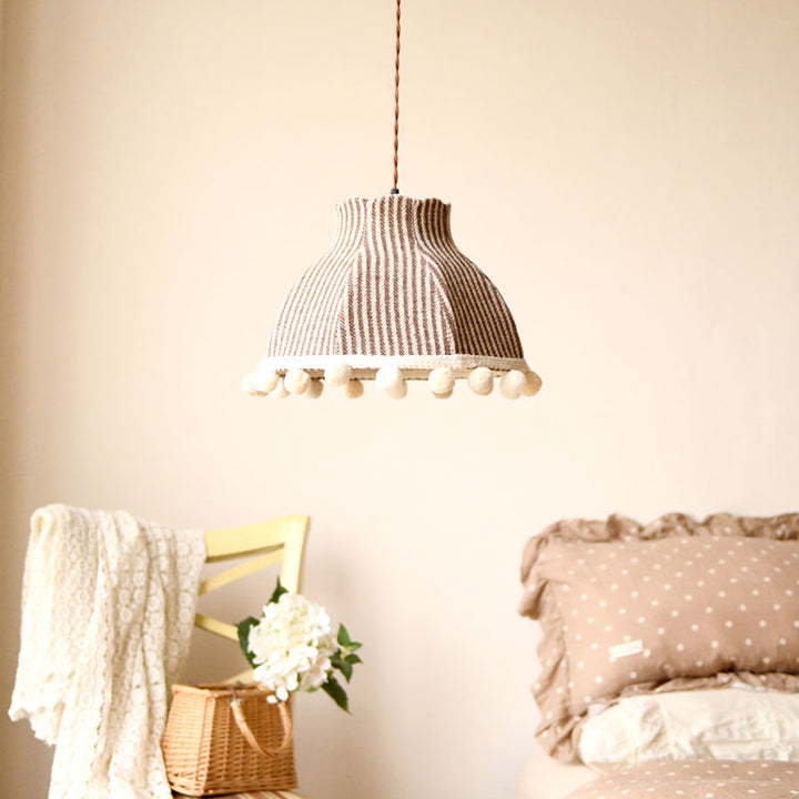 Bramble Check Pendant Light