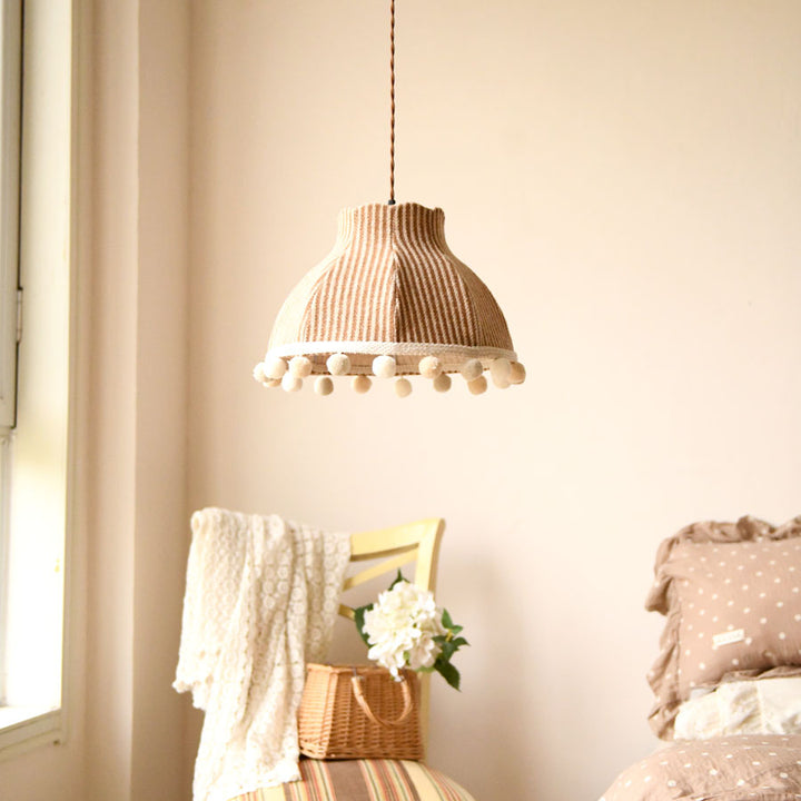 Bramble Check Pendant Light