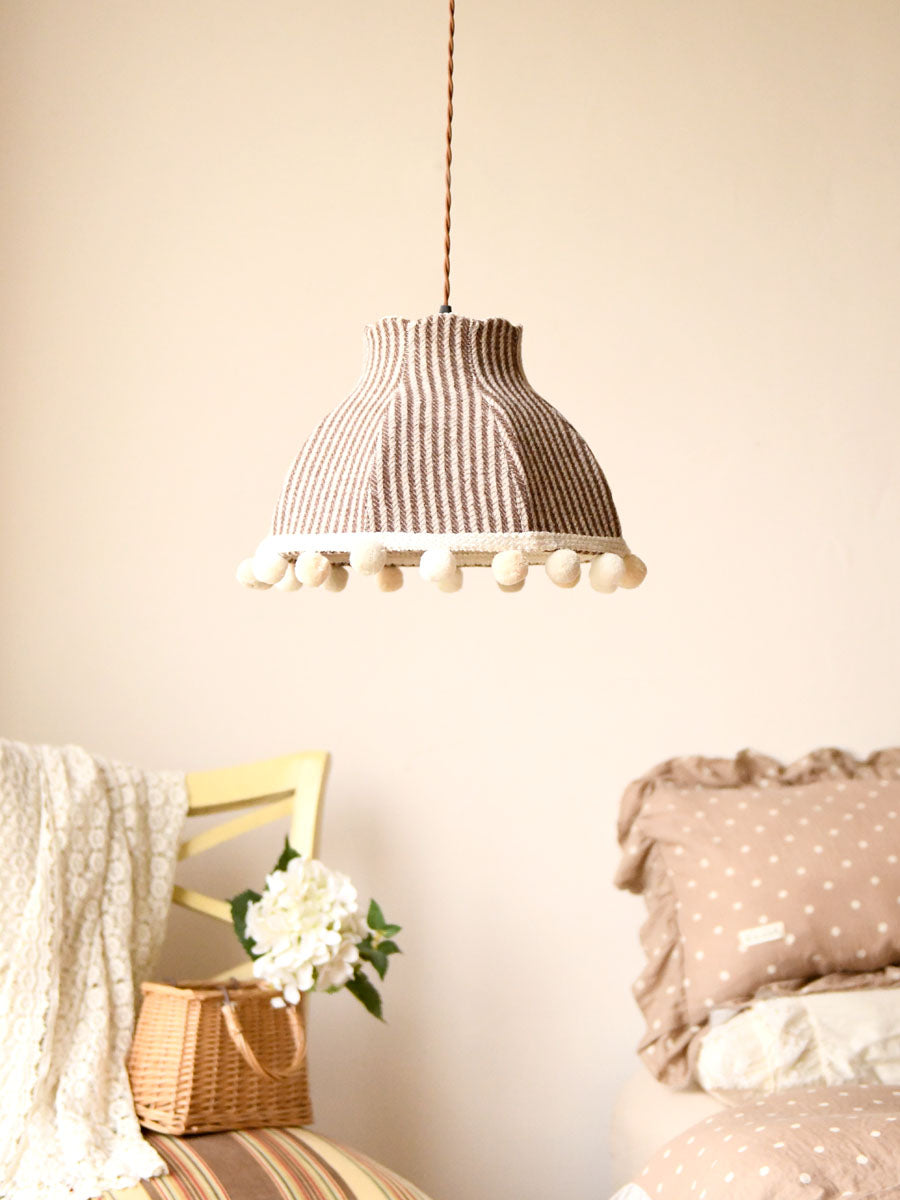 Bramble Check Pendant Light