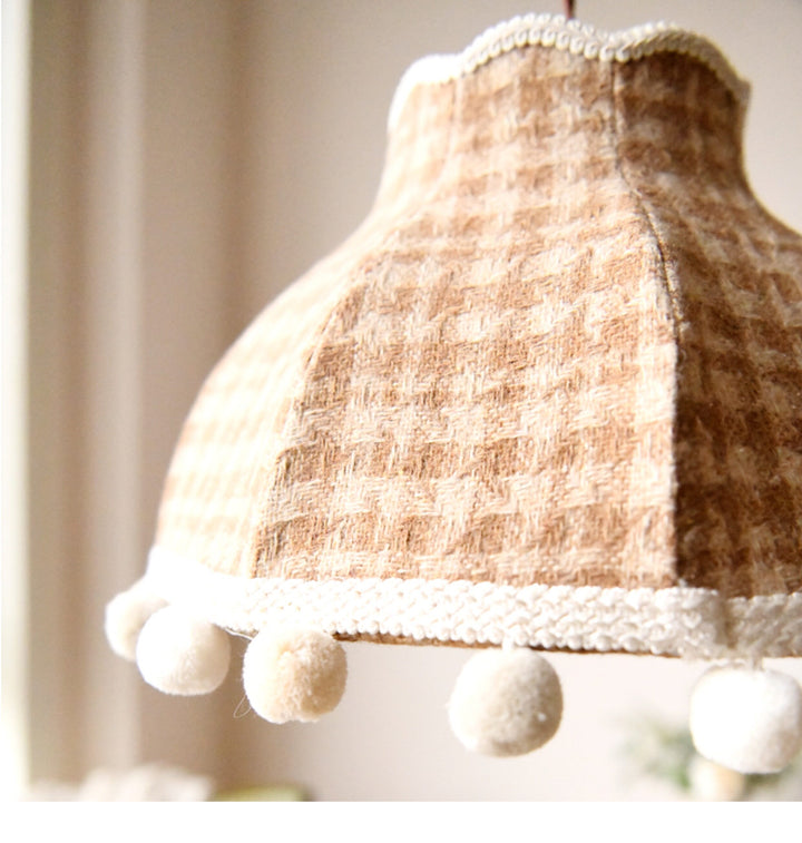 Bramble Check Pendant Light