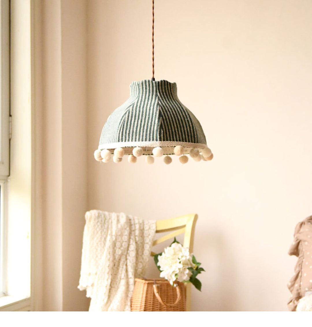Bramble Check Pendant Light