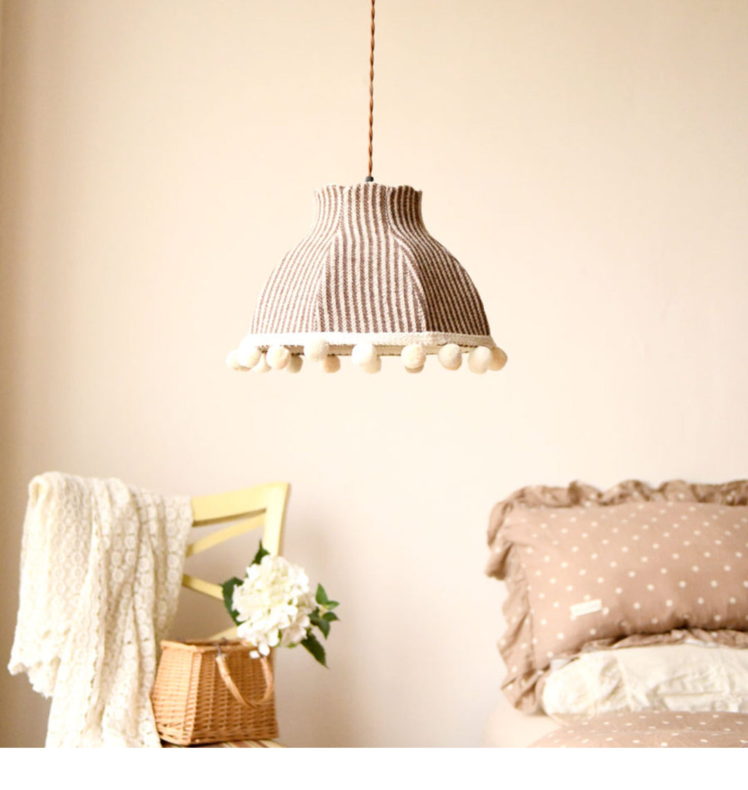 Bramble Check Pendant Light