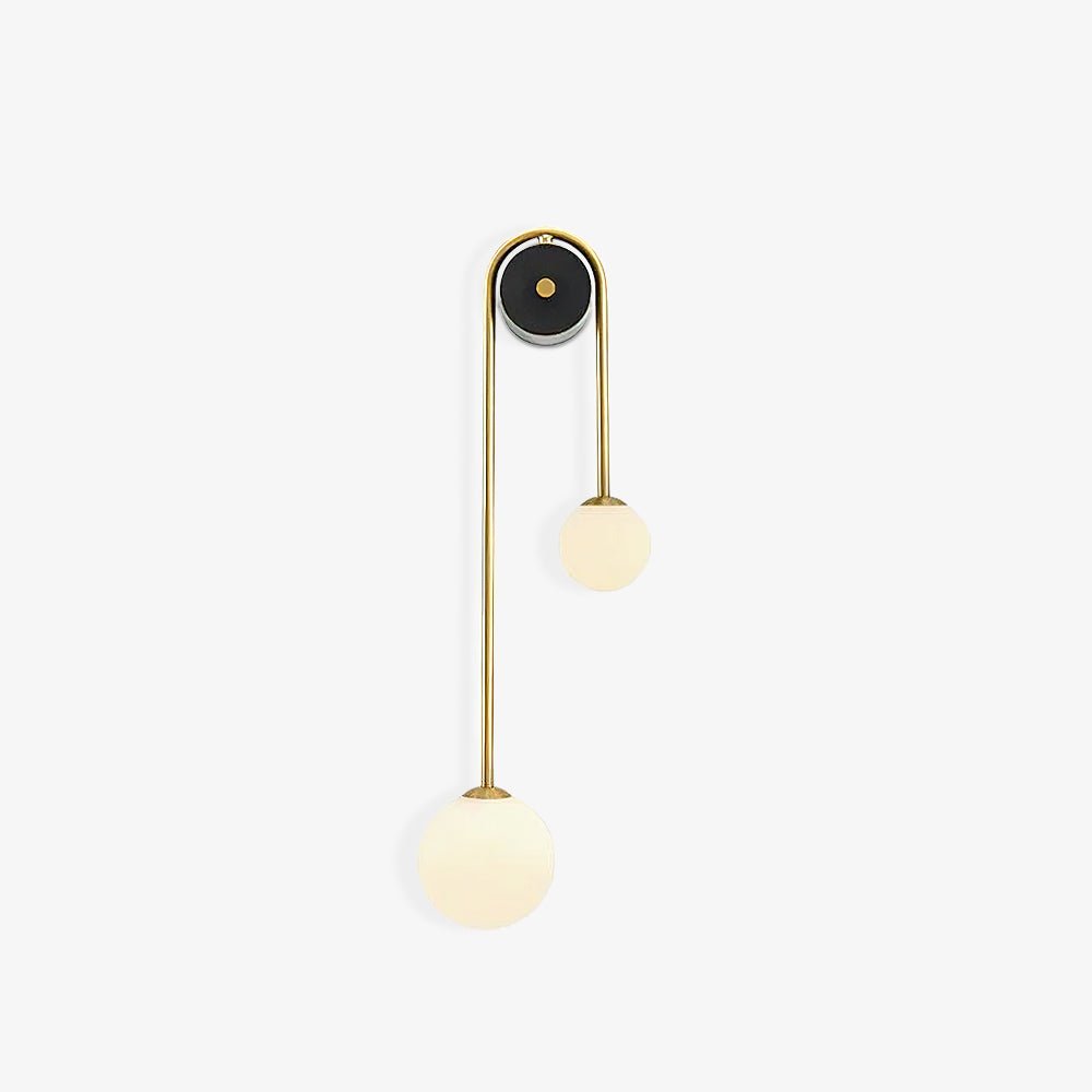 Brass Arc Wall Light - Vakkerlight