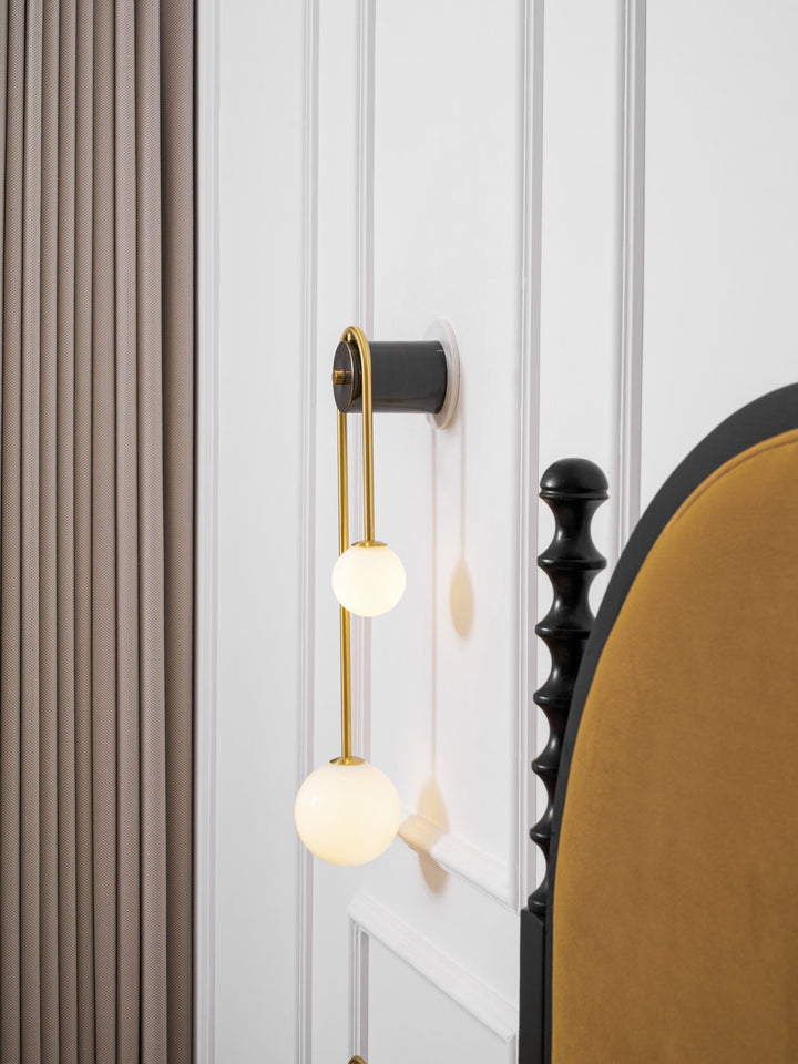 Brass Arc Wall Light - Vakkerlight