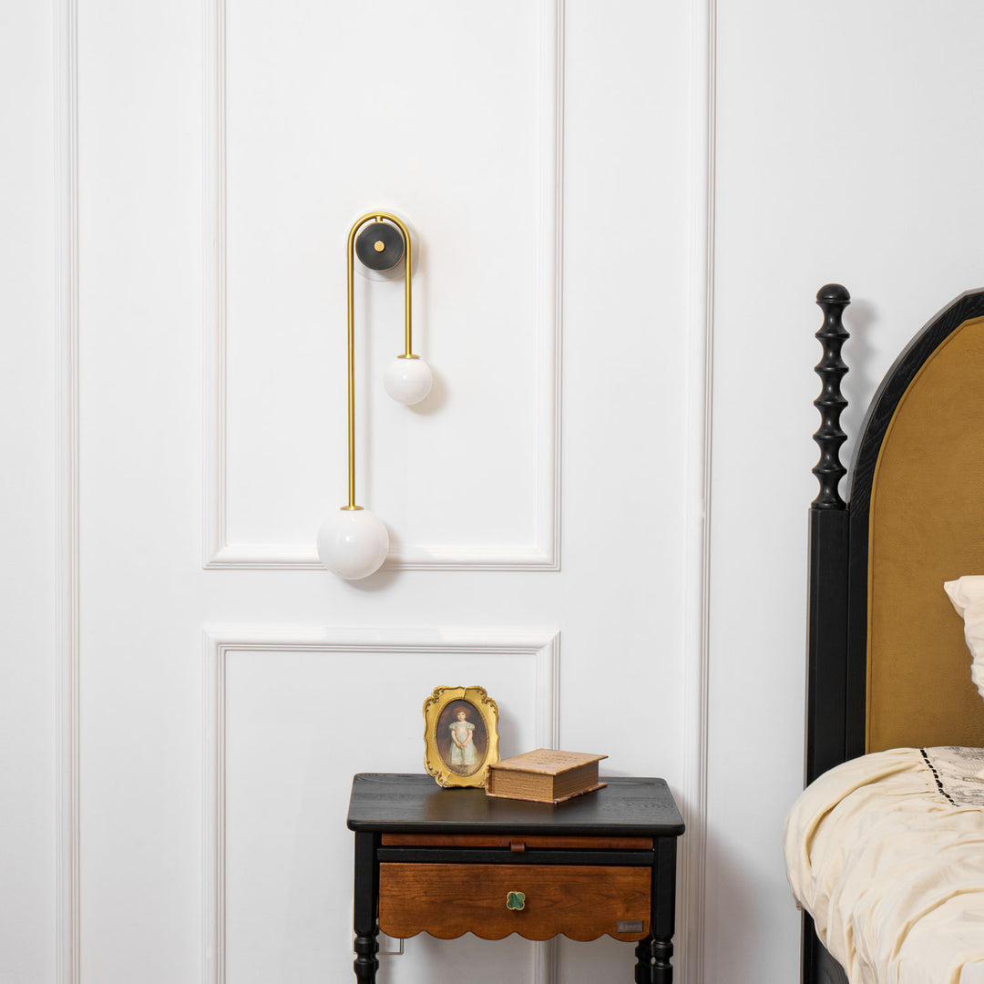 Brass Arc Wall Light - Vakkerlight