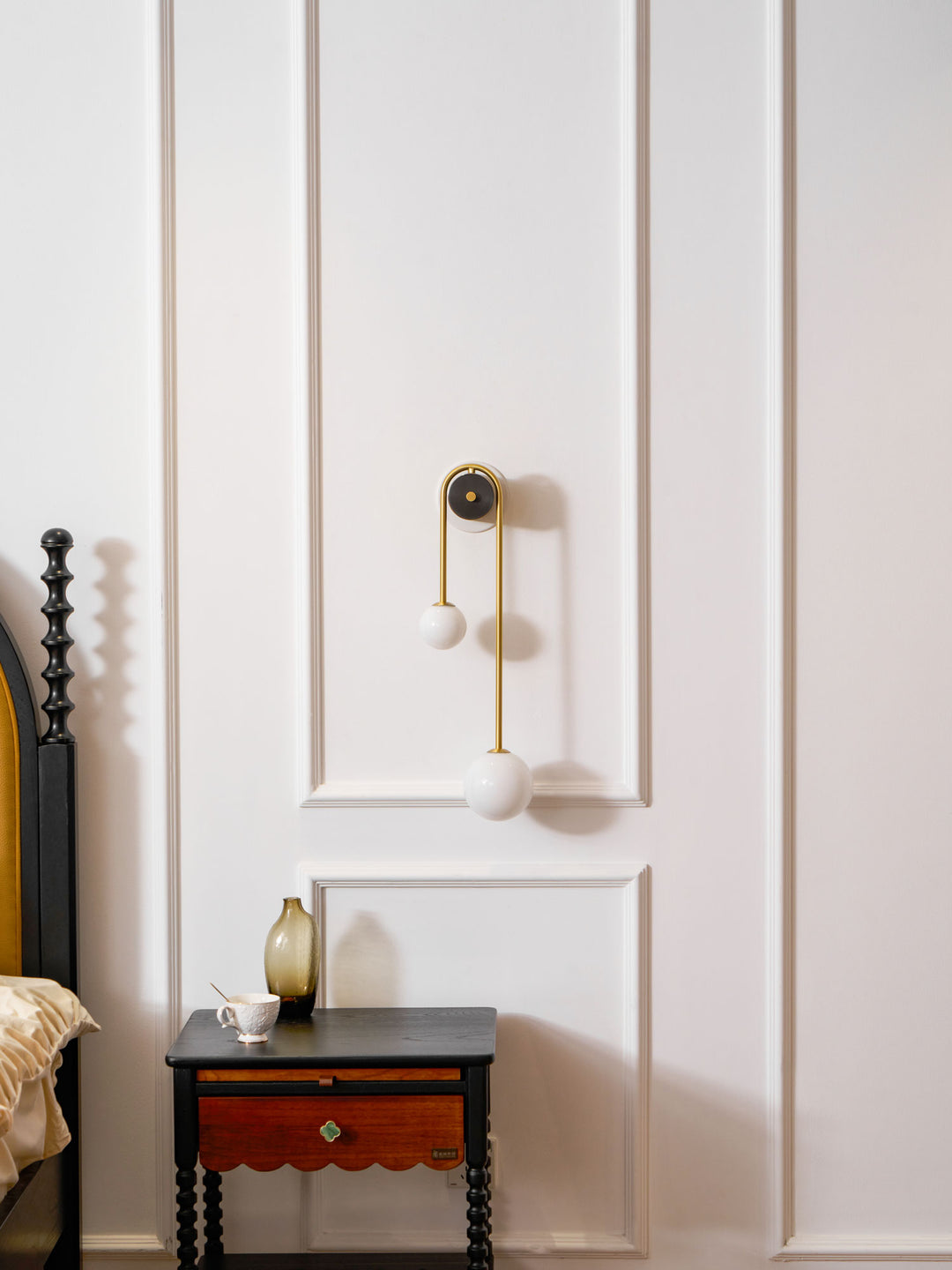 Brass Arc Wall Light - Vakkerlight