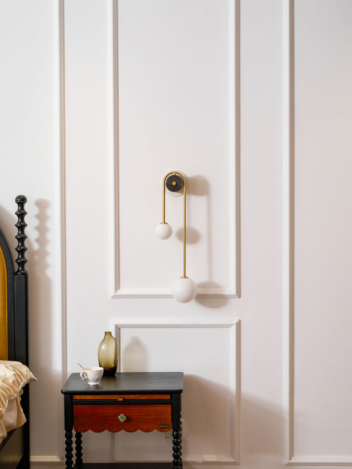 Brass Arc Wall Light - Vakkerlight