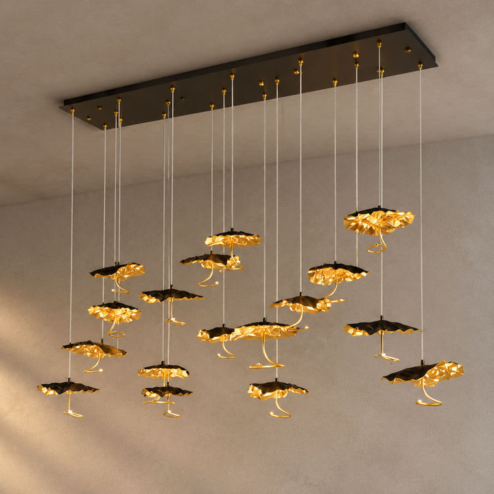 Brass Aviary Constellation Chandelier