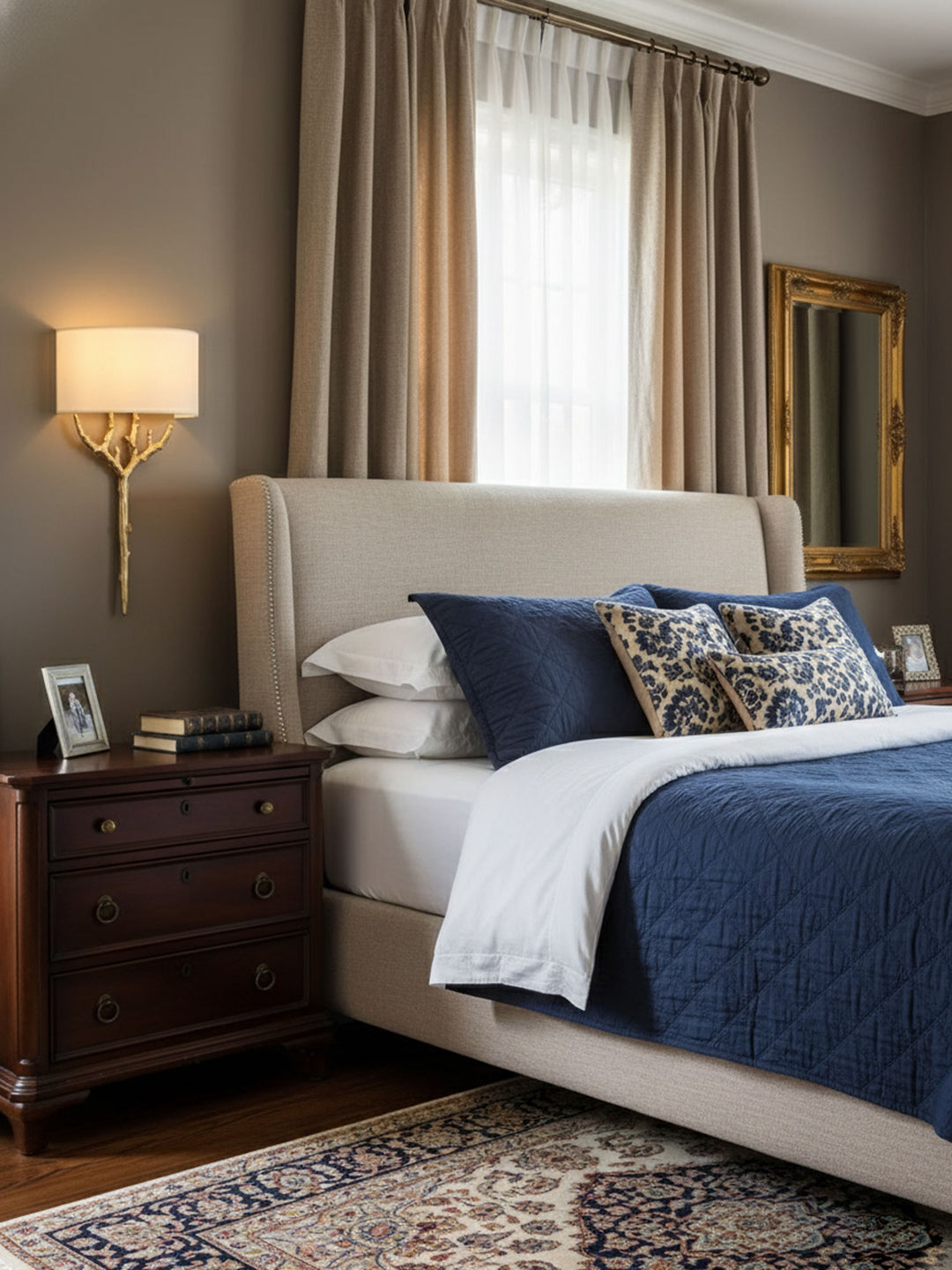 Brass Branch Wall Lamp - Vakkerlight