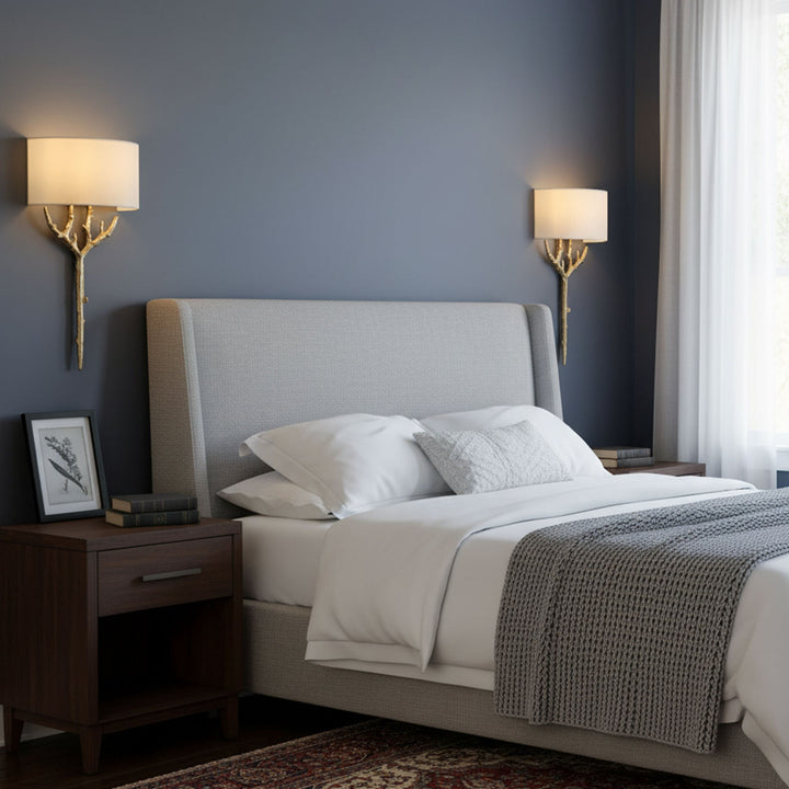 Brass Branch Wall Lamp - Vakkerlight