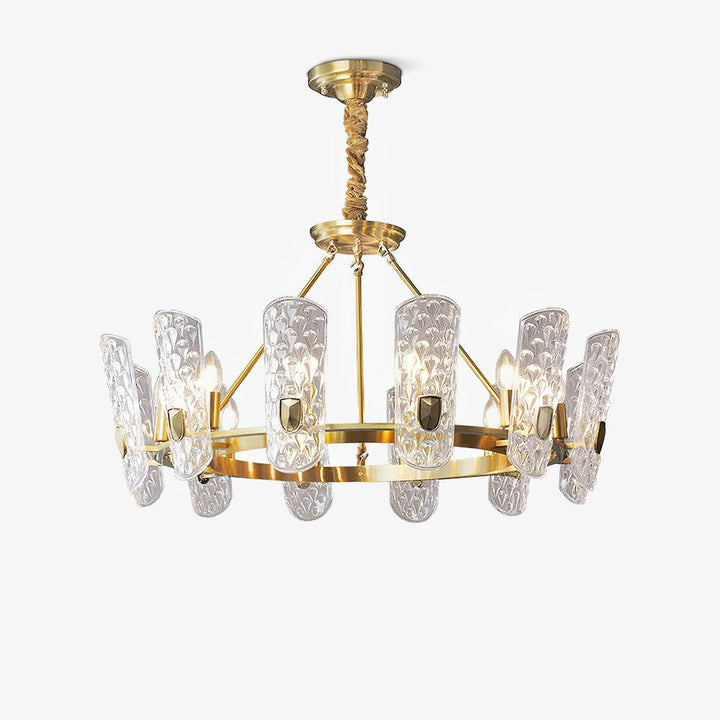 Brass Central Chandelier - Vakkerlight