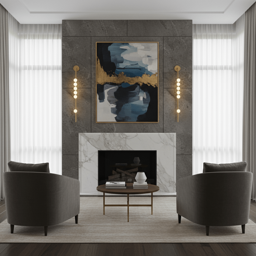 Brass Glass Tube Wall Lamp - Vakkerlight