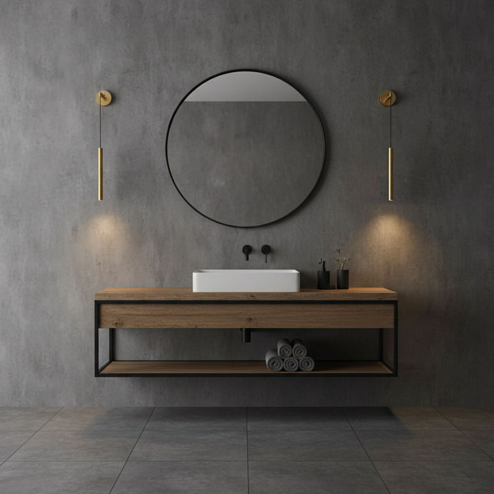 Brass Line Wall Light - Vakkerlight