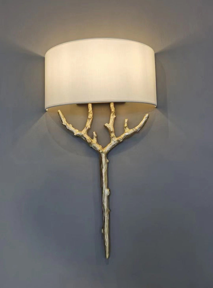 Brass Branch Wall Lamp - Vakkerlight