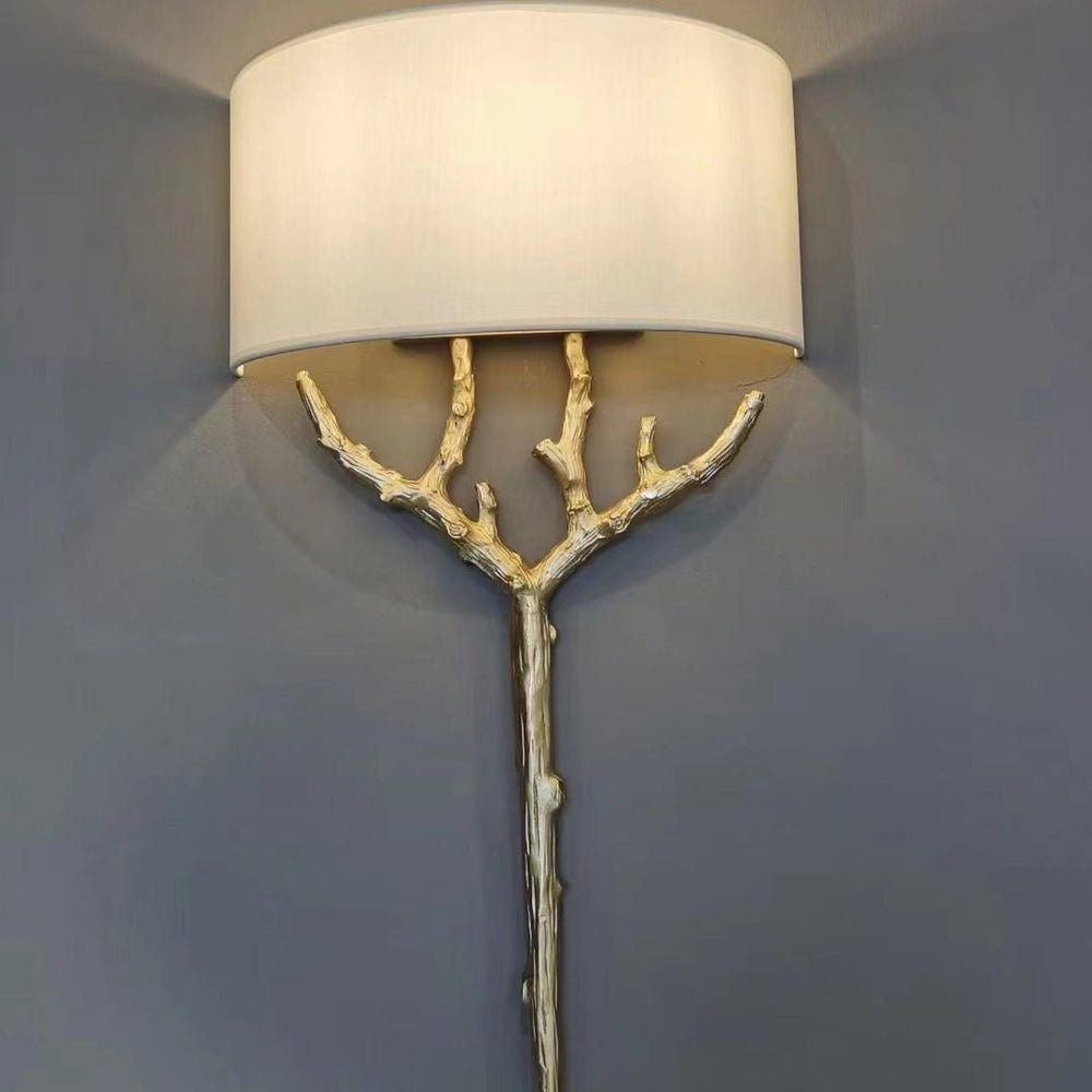 Brass Branch Wall Lamp - Vakkerlight