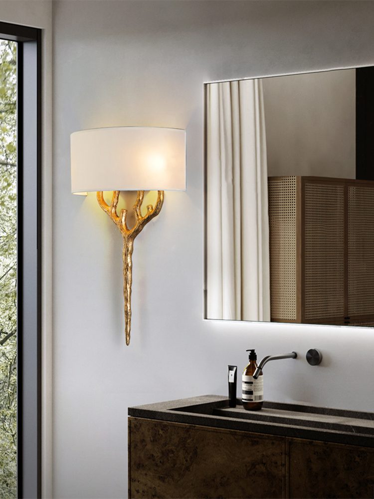 Brass Branch Wall Lamp - Vakkerlight