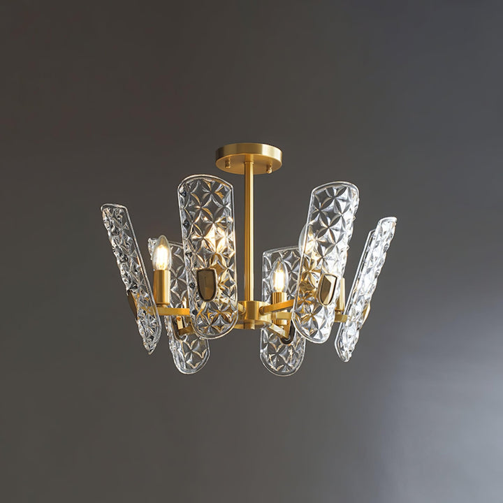 Brass Central Chandelier - Vakkerlight