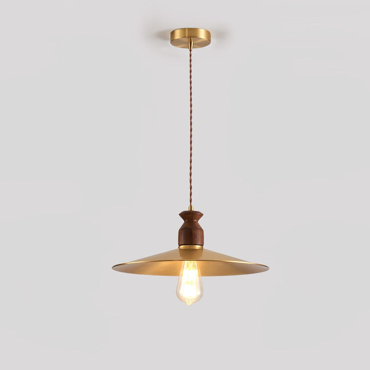 Brass Crest Pendant Light - Vakkerlight