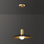 Brass Flared Pendant Lamp - Vakkerlight