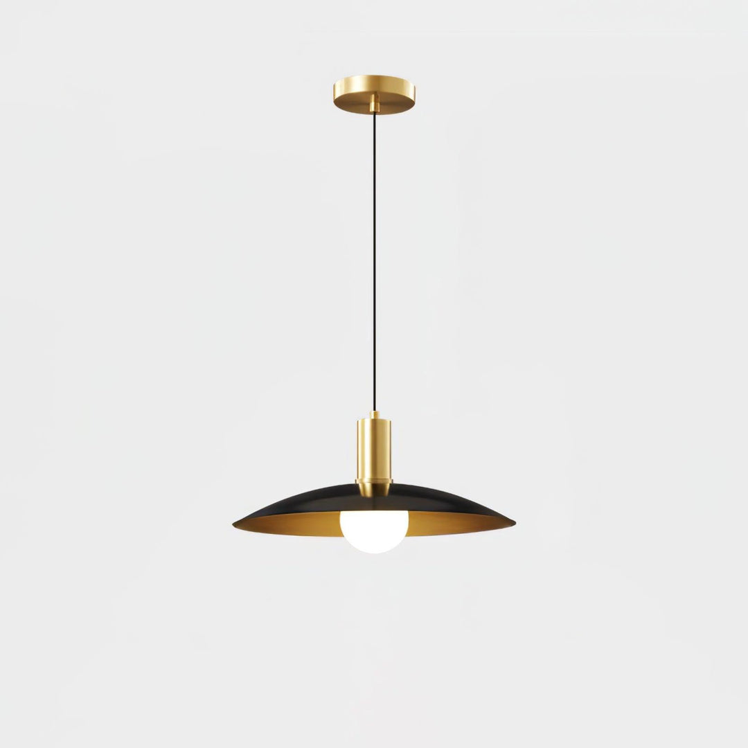 Brass Flared Pendant Lamp - Vakkerlight