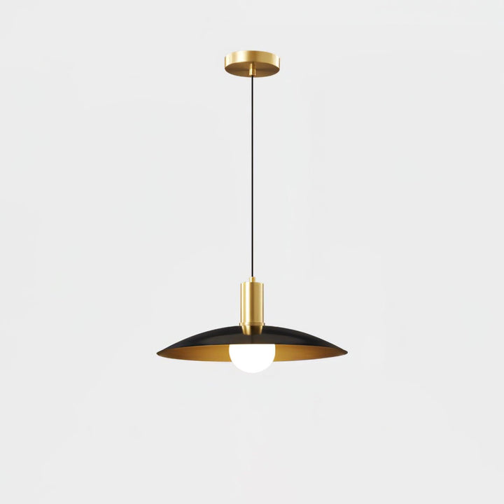 Brass Flared Pendant Lamp - Vakkerlight