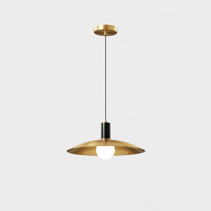 Brass Flared Pendant Lamp - Vakkerlight