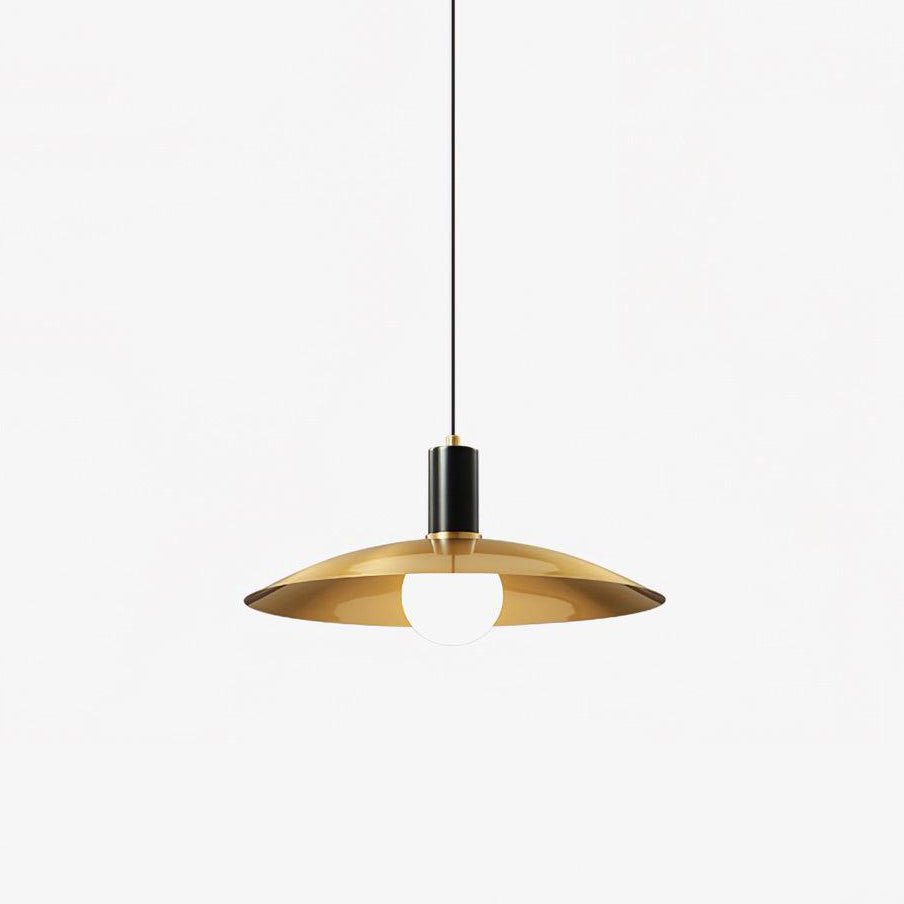 Brass Flared Pendant Lamp - Vakkerlight