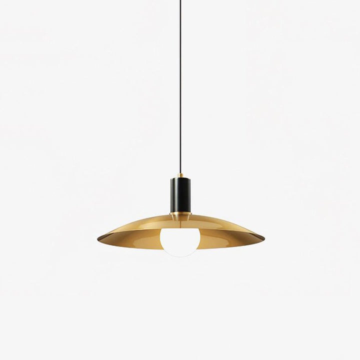 Brass Flared Pendant Lamp - Vakkerlight