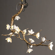 Brass Flower Branch Chandelier - Vakkerlight