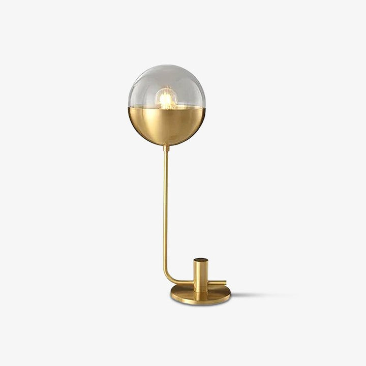 Brass Globular Table Lamp - Vakkerlight