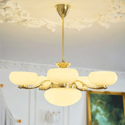 Brass Radiance Orb Chandelier - Vakkerlight