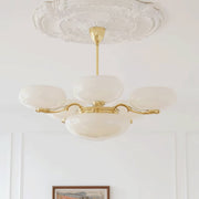 Brass Radiance Orb Chandelier - Vakkerlight