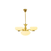 Brass Radiance Orb Chandelier - Vakkerlight