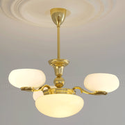 Brass Radiance Orb Chandelier - Vakkerlight