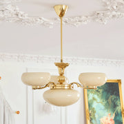 Brass Radiance Orb Chandelier - Vakkerlight