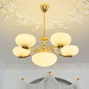 Brass Radiance Orb Chandelier - Vakkerlight