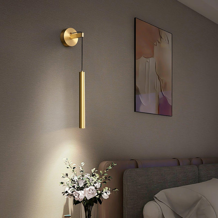 Brass Line Wall Light - Vakkerlight