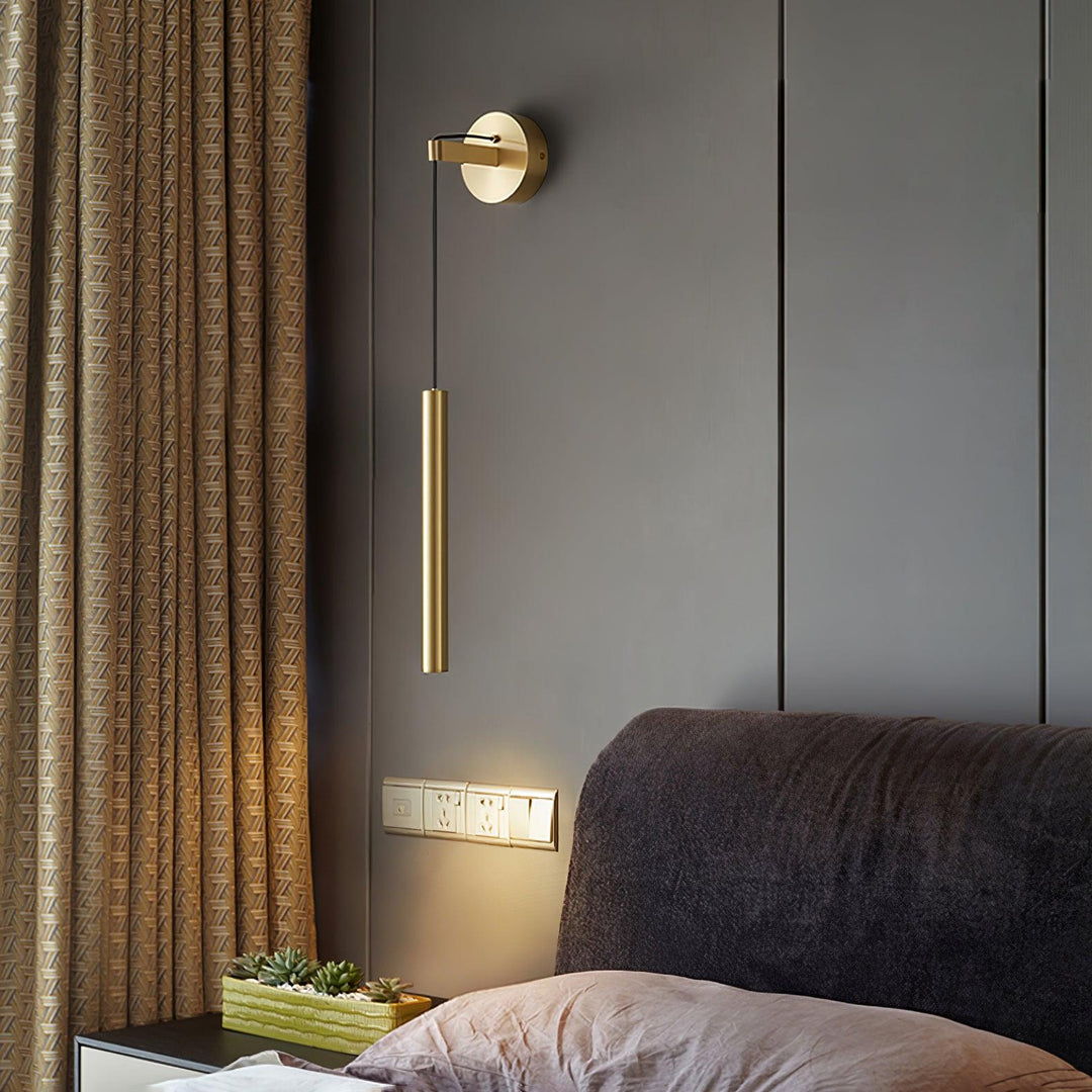 Brass Line Wall Light - Vakkerlight