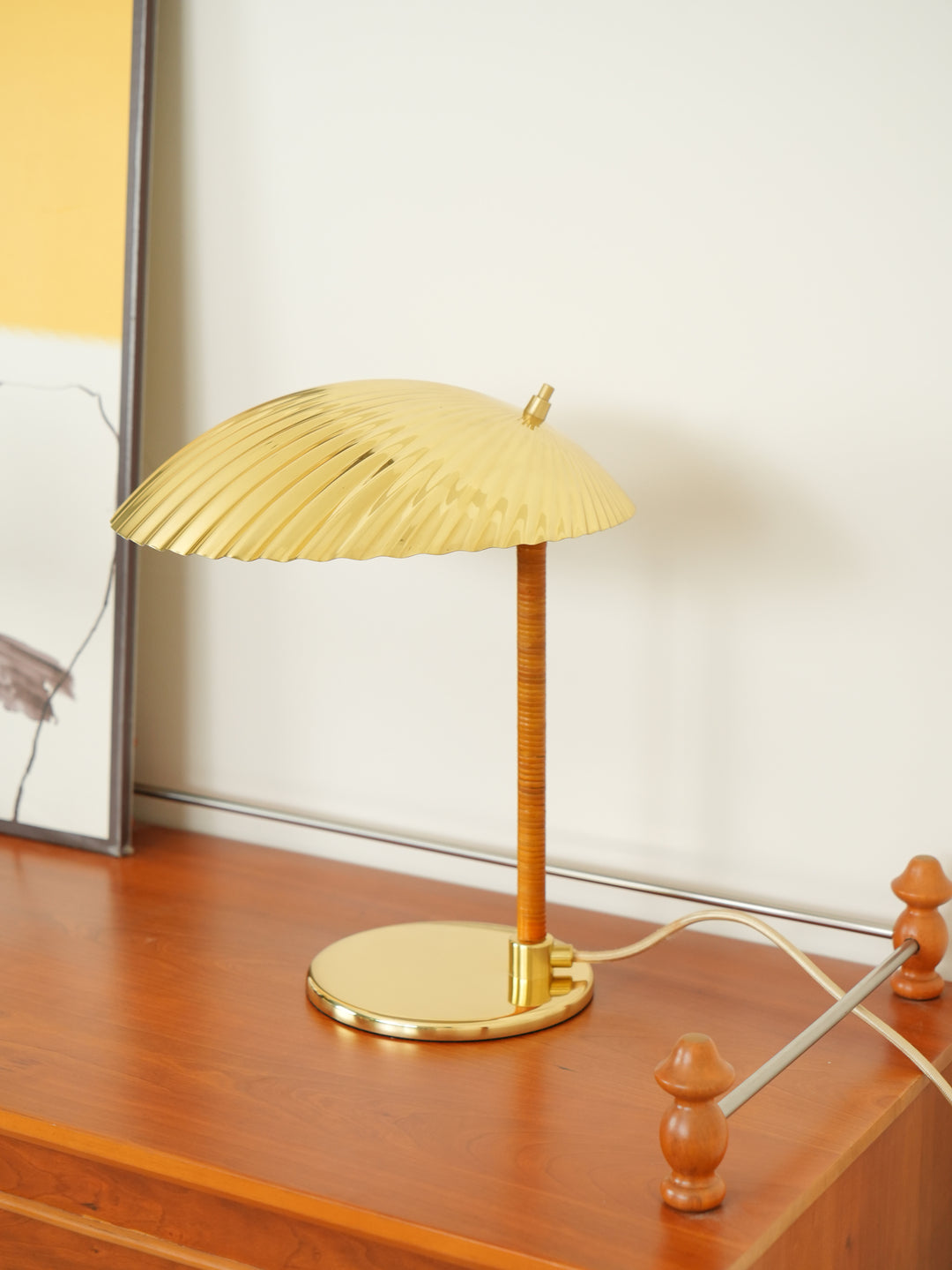 Brass Shell Table Lamp