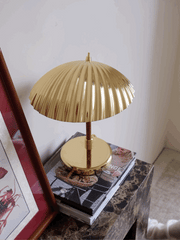 Brass Shell Table Lamp - Vakkerlight